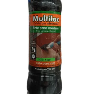 TINTA P/MADERA NOGAL 950 cm3 BASE SOLVENTE ## 1000359 ## MULTILAC