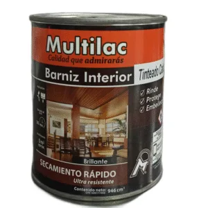BARNIZ SECADO RAPIDO CAOBA 1/4G ## 1000334 ## MULTILAC
