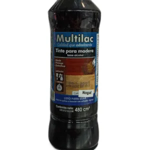 TINTA P/MADERA NOGAL 480 cm3 BASE ALCOHOL ## 1000301 ## MULTILAC