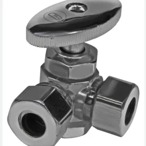 LLAVE DE ARRESTO 1/2" x 1/2" DOBLE ## BLU-0014 ## MA