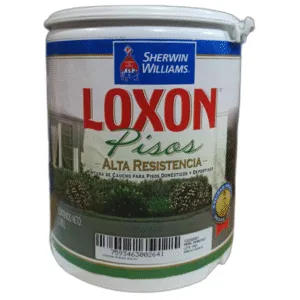 132/300/01 PINTURA PISOS ROJO 1G - LOXON