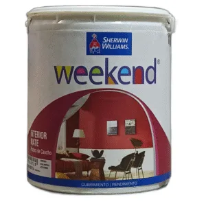 229/470/01 PINTURA PLAST AZUL MEDITERRANEO 1G WEEKEND INT MATE - SHW