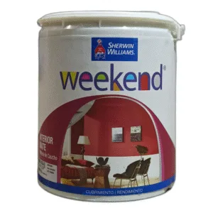 229/525/01 PINTURA PLAST VERDE FESTIVO 1G WEEKEND INT MATE - SHW