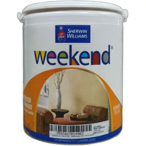 221/525/01 PINTURA PLAST VERDE FESTIVO 1G WEEKEND INT SATIN - SHW