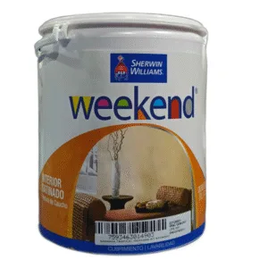 221/260/01 PINTURA PLAST NARANJA TROPICAL 1G WEEKEND INT SATIN - SHW