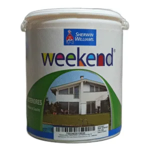 225/120/01 PINTURA PLAST CREMA MISTICA 1G WEEKEND EXT MATE - SHW