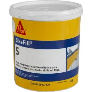SIKAFILL 5 ROJO GALON 5kg ## 623050 ##