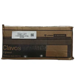 CLAVO 1 1/4" x 15 S/C GRANEL 24.5kg VICSON