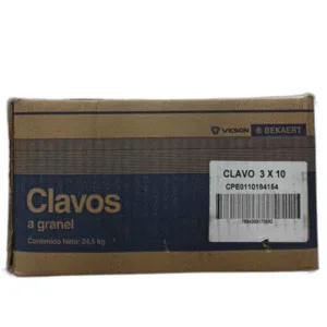 CLAVO 3" x 10 C/C GRANEL 24.5kg VICSON