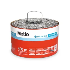 ALAMBRE CON PUAS MOTTO-400 C-16.5 400m VICSON