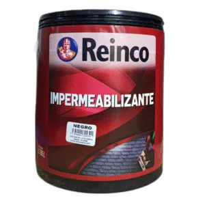 PINTURA IMPERMEABILIZANTE NEGRO 1G ## 4000-201 ## REINCO