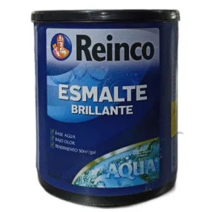 ESMALTE BRILLANTE BLANCO 1/4G (BASE AGUA) ## 7100-002 ## REINCO