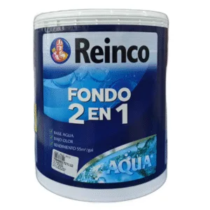 FONDO ANTICORROSIVO 2 EN 1 BLANCO 1G SAT (BASE AGUA) ## 8291-001 ## REINCO