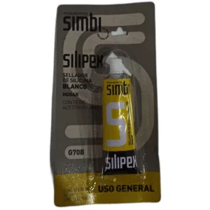 SILIPEX USO GENERAL BLANCO 70cm3 - SIMBI