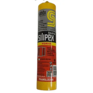 SILIPEX NEUTRAL TRANSLUCIDO VIDRIOS 280cm3 - SIMBI