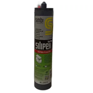 SILIPEX ADHESIVO DE MONTAJE FUERTE BLANCO 280cm3 - SIMBI