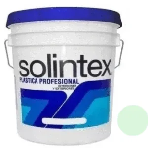 13604 PINTURA PLAST VERDE LIMA 4G - SOLINTEX