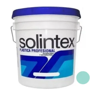 14104 PINTURA PLAST TURQUESA CARIBE 4G - SOLINTEX