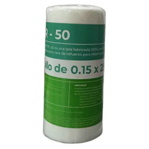 TELA DE POLIESTER P/IMPERMEABILIZAR TR-50 0,15 x 25mts ## P00048 ## POLYTEX