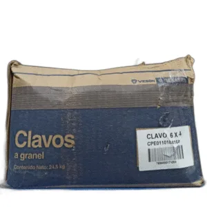 CLAVO 6" x 4 C/C GRANEL 24.5kg VICSON