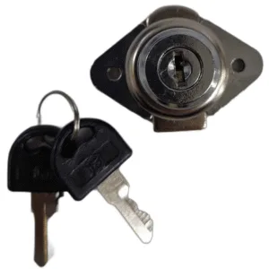 CERRADURA MUEBLE BASE OVALADA CROM ## IDE-1560-1 ## ABRACOL