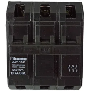TIBRA BREAKER 3X40 AMP.  ## TV3040 ## BTICINO