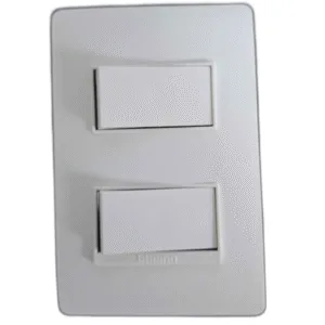 LUZICA INTERRUPTOR DOBLE UNIPOLAR ## PU1200 ## BTICINO