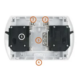 STARSYS TABLERO DE 4 CIRCUITOS ## 25CU4BT ## BTICINO