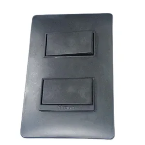 LUZICA INTERRUPTOR DOBLE DE 3 VIAS NEGRO ## PU1201N ## BTICINO