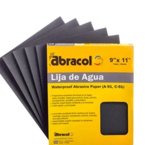 LIJA DE AGUA 100 ABRACOL 9"x11" ## RLAX7-0100 ##