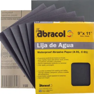 LIJA DE AGUA 320 ABRACOL 9"x11" ## RLAX7-0320 ##