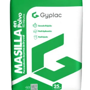 MASTIQUE GYPLAC EN POLVO SACO 25 KG (SECADO RAPIDO)