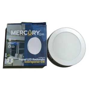 PANEL LED RED SUPERF MERCURY # IPL21 # 6W 6500K