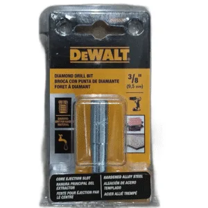 BROCA CON PUNTA DE DIAMANTE 3/8" ## DW5576 ## DEWALT