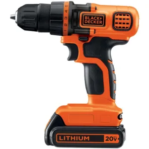 TALADRO/DESTORNILLADOR 3/8" 20V ## LDX120C ## BLACK & DECKER