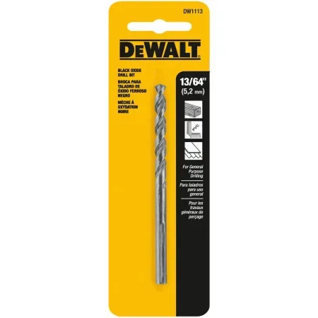 BROCA BLACK & GOLD 13/64" (5,2mm) ## DW1113 ## DEWALT
