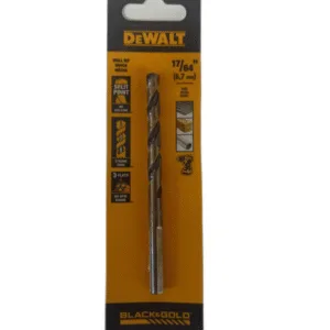 BROCA BLACK & GOLD 17/64" (6,7mm) ## DW1117 ## DEWALT