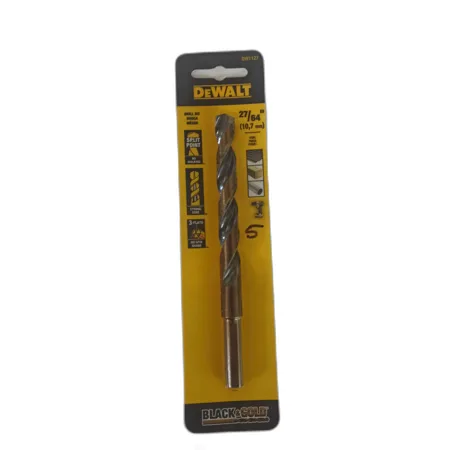 BROCA BLACK & GOLD 27/64" (10,7mm) ## DW1127 ## DEWALT