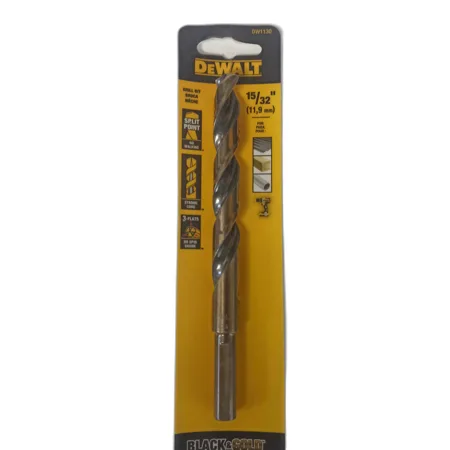 BROCA BLACK & GOLD 15/32" (11,9mm) ## DW1130 ## DEWALT