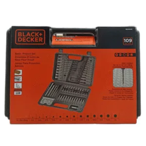 MALETIN DE BROCAS PARA TALADRO/DESTORNILLADOR (109 PZAS) ## BDA91109 ## BLACK & DECKER