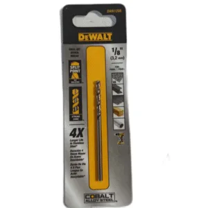 BROCA DE COBALTO 1/8" (3,2mm) ## DWA1208 ## DEWALT
