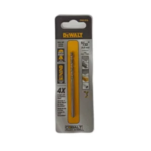BROCA DE COBALTO 5/32" (4,0mm) ## DWA1210 ## DEWALT