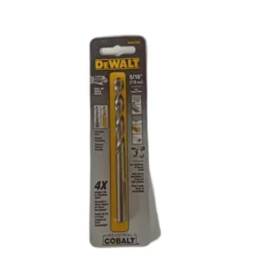 BROCA DE COBALTO 5/16" (7,9mm) ## DWA1220 ## DEWALT