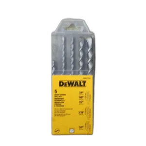 JUEGO DE BROCAS P/ROTOMARTILLO (5 PZAS) ## DWAF5470 ## DEWALT