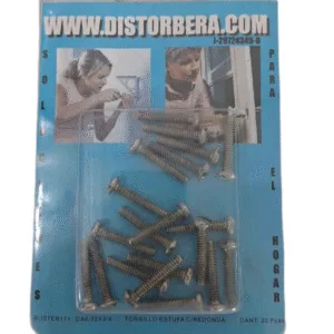 BLISTER 171 - TORNILLO ESTUFA C/REDONDA ## DA6/32X3/4 ## (NP)