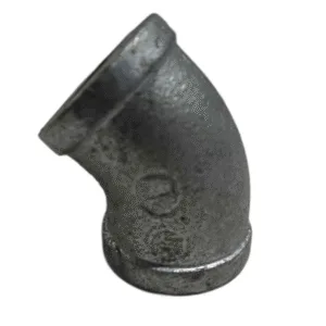 CODO A.B. 45 3/4" GALVANIZADO