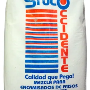 ESTUCO A BASE DE CEMENTO GRIS OCCIDENTE SACO 10kg