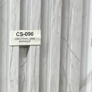 WALLPANEL PVC GRIS MARMOLIZADO 0,16 x 2,90m ## CS-090 ## D-ABET