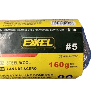 LANA DE ACERO #5 160Gr ## 09-009-007 ## EXXEL