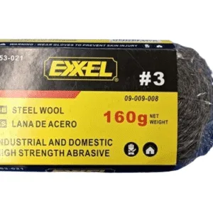 LANA DE ACERO #3 160Gr ## 09-009-008 ## EXXEL